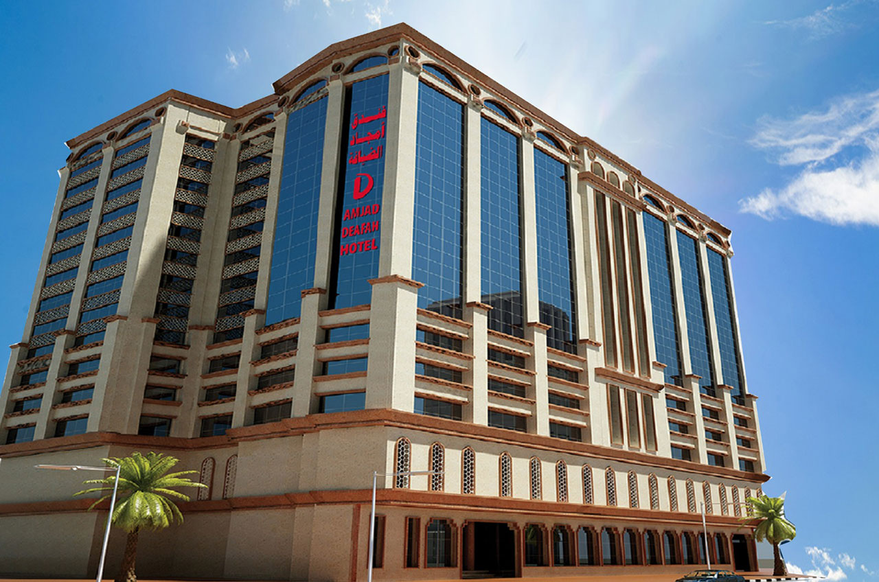 Our hotel is of 4-star standards and is ideal for customers who wish to have a comfortable Hajj and Umrah visit at an affordable price. Wireless internet service is available in our hotel lobby.